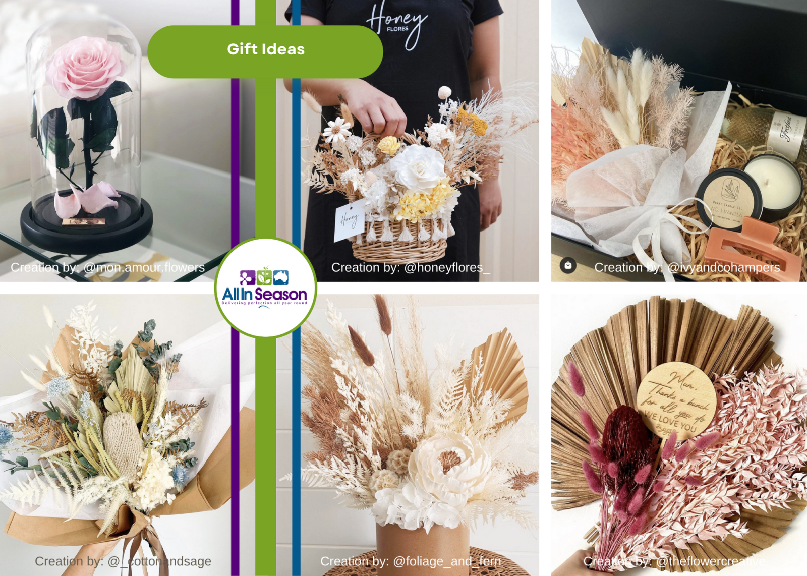 Dried Flower Gift Ideas All InSeason