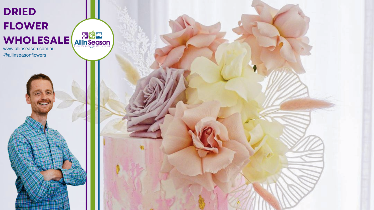 Blog Post The Secrets Behind Dried Flowers Cake Decorations Header