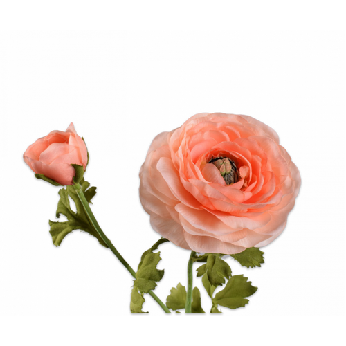 Buy Silk Ranunculus Stem Salmon 60cm wholesale at All InSeason. Same day pack-out on weekdays, Australia wide delivery, hundreds of 5 star reviews