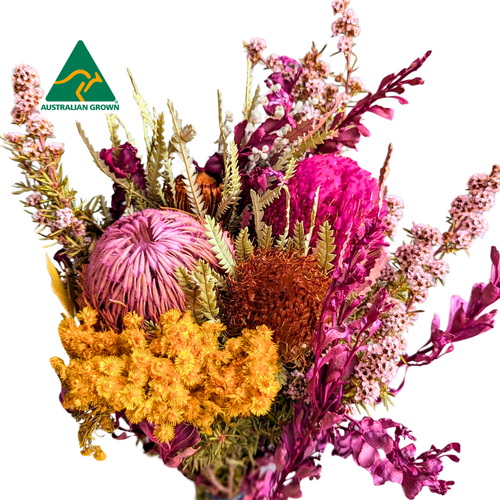 Buy Australian Dried Ready 2 Go Mixed Bunch Pink wholesale at All InSeason. Same day pack-out on weekdays, Australia wide delivery, hundreds of 5 star reviews